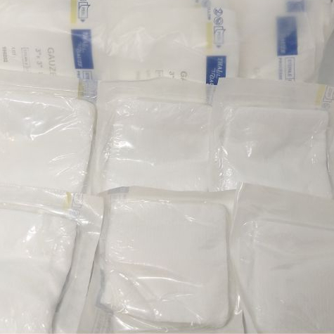 Gauze Sterile 3×3 นิ้ว ซองละ 5 แผ่น