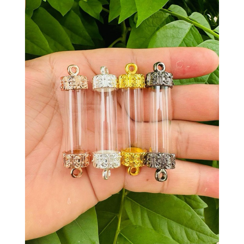 ฝาตะกรุดลายโลมาน 8-16 มิล พร้อมหลอด