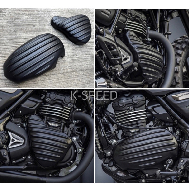 ชุดฝาครอบเครื่องแต่ง Diabolus for Triumph Speed 400 & Scrambler 400X SX03