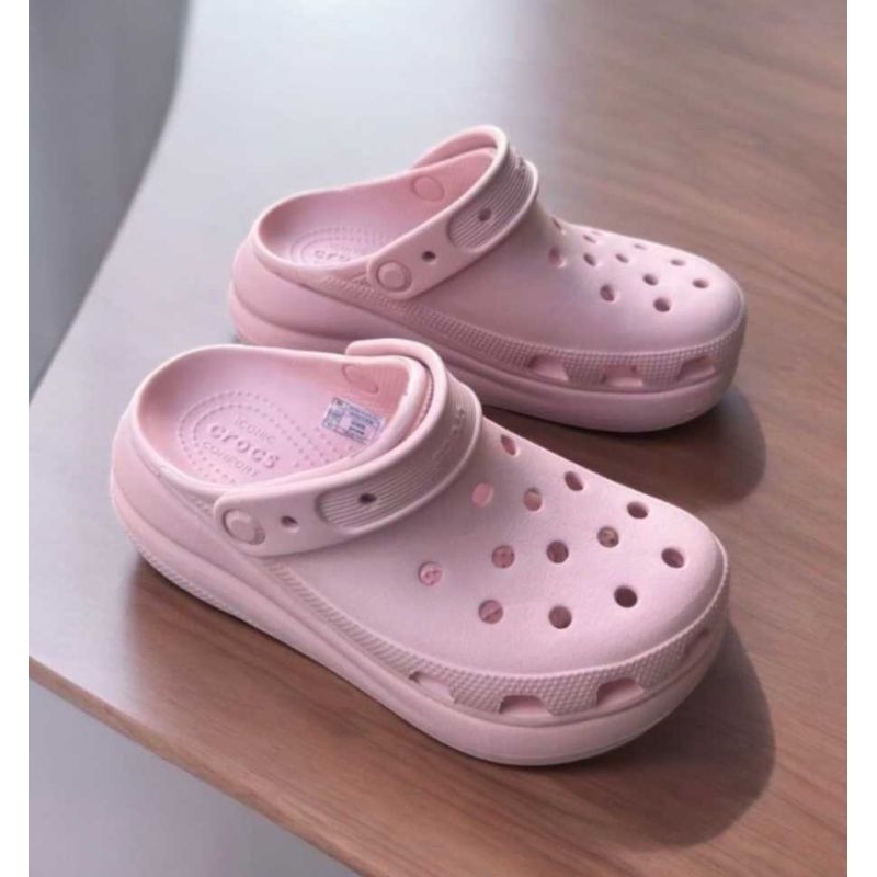Crocs LiteRide Clog รองเท้าคร็อคส์รุ่นฮิตได้ทั้งชายหญิงรองเท้าแตะ ผลิตจากยางอย่างดีนิ่มเบาไม่ลื่นใส่สะอาดเท้าสน