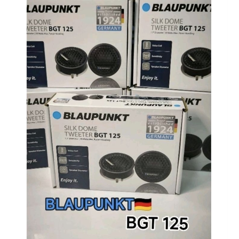 Dome Tweeter BLAUPUNKT BGT 125 ทวิตเตอร์ โดม เสียงแหลม ของแท้100% บรรจุ 1 คู่