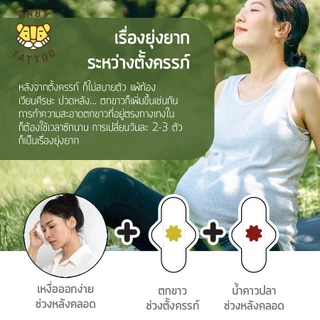 BABY TATTOO กางเกงในแบบใช้แล้วทิ้ง สำหรับคุณแม่หลังคลอด กางเกงในคนท้อง หรือคุณผู้หญิง 1 กล่อง 4 ชิ้น