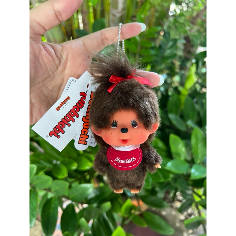 พวงกุญแจห้อยกระเป๋า Monchhichi น้อง Original หัวโต ผู้หญิง พร้อมส่ง ใช้โค้ดลดได้ค่ะ
