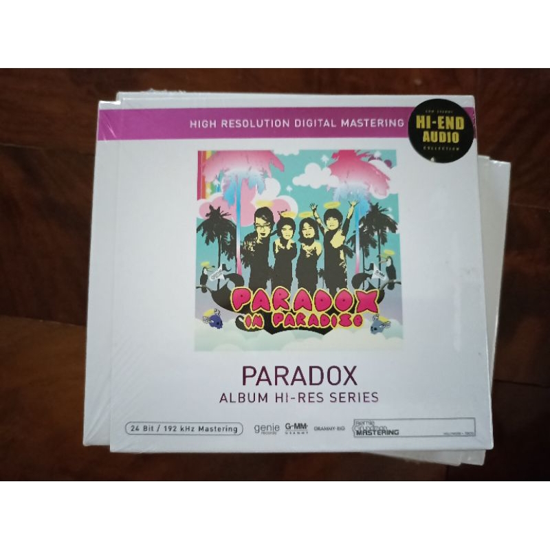 ซีดีเพลง cd music GMM GRAMMY CD Paradox in paradise Album Hi-res Series  แผ่นใหม่