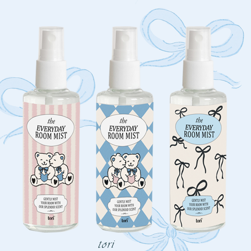 TORIAROMA | Everyday Room Spray รุ่นพิเศษ Teddy Tender Bear ลายใหม่ล่าสุด ปุ้ปหอมปั้ป ให้ทุกวันเป็นวันที่สวยงาม