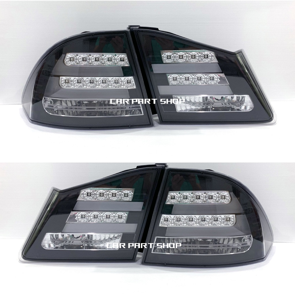 ไฟท้าย ไฟท้ายแต่ง LED HONDA CIVIC FD 2006 2007 2008 2009 2010 2011 โคมดำ LED