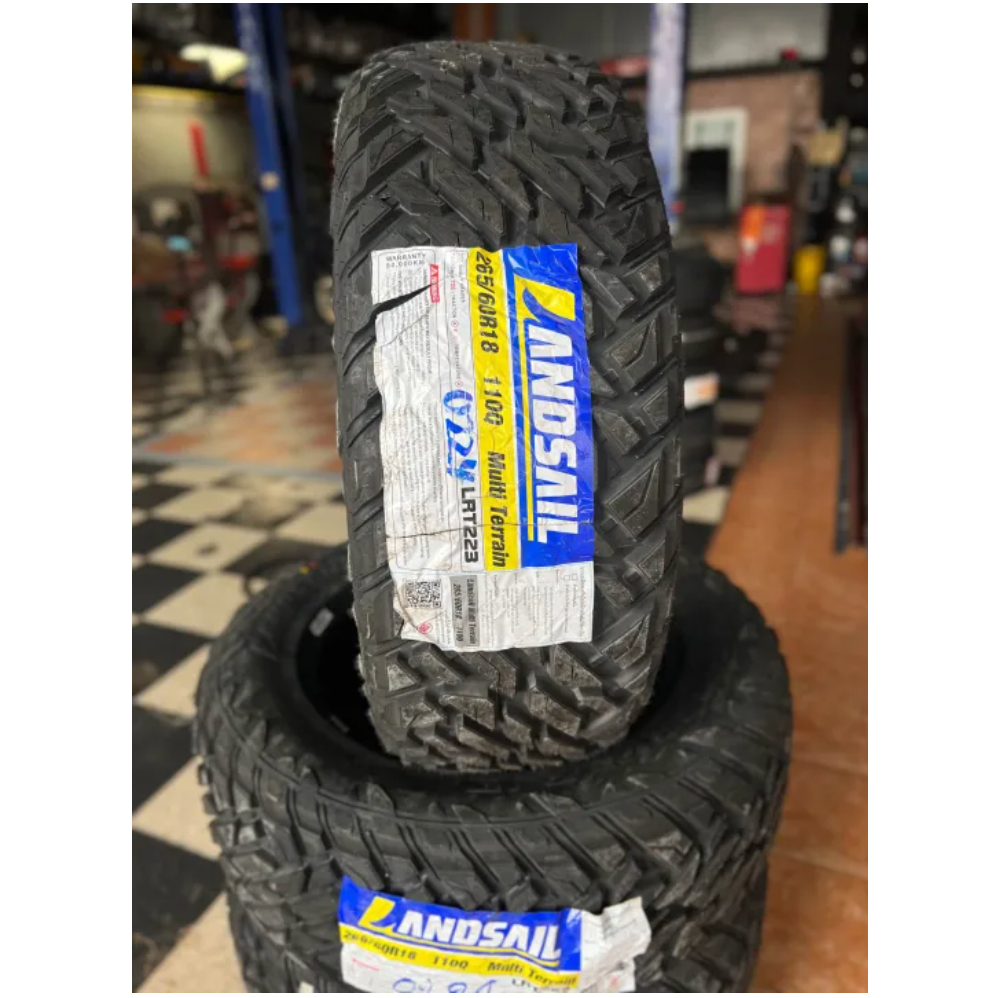 ราคาต่อ1เส้น(ขาย4เส้น)ยางรถยนต์ขอบ 16 ขนาด 265/70R16 ยางใหม่2024 ยางออฟโรด ยางไทย ยางรถยนต์สายลุย LA