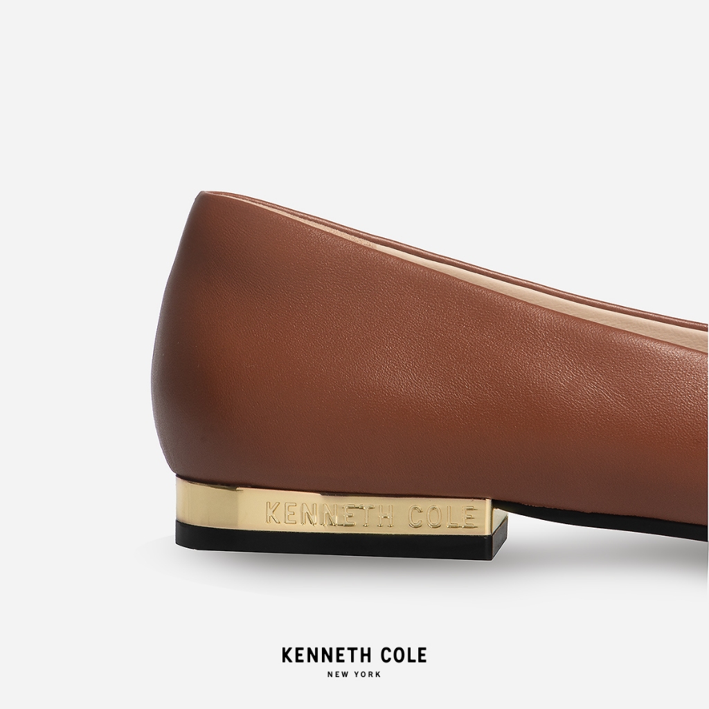KENNETH COLE x ANNE THONGPRASOM รองเท้าส้นแบนผู้หญิง รุ่น ASTAIRE FLATS SIENNA สีน้ำตาลอ่อน ( FLT - KF14077LE-204 ) - รูปที่ 3