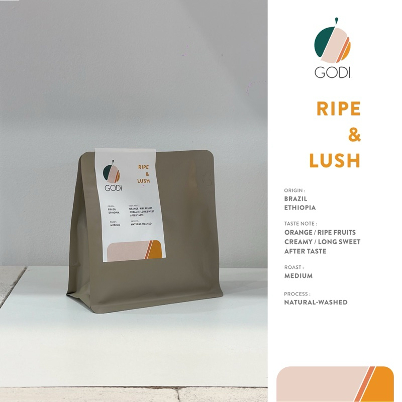 เมล็ดกาแฟ GoDi coffee Bean / Ripe&Lush