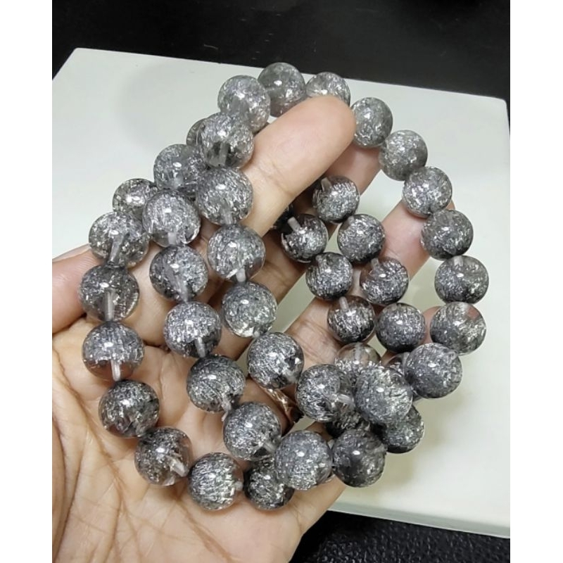 💎Silver Tangerine Quartz แทนเจอรีนควอตซ์