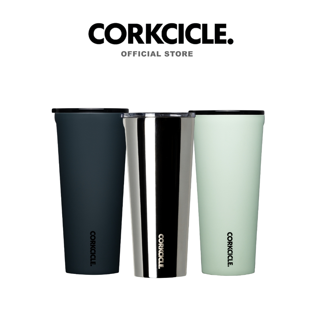 Corkcicle กระบอกน้ำ 24 oz (710 ml) Tumbler | Sage Mist เขียว | Keeps Cold เก็บเย็น 9hrs | แก้วพกพา ขวดน้ําพกพา