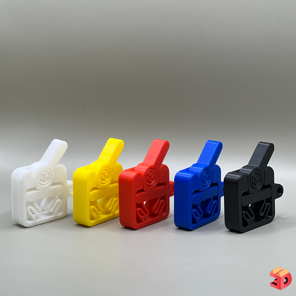 "คลิกแคล็ก" ฟิตเจ็ต ของเล่น คลายเครียด Fidget toy มีรูให้ร้อยพวงกุญแจได้