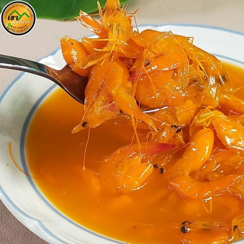 กุ้งส้ม หมักธรรมชาติ รสชาติเปรี้ยวหวานกลมกล่อม (ถุง 200 กรัม)