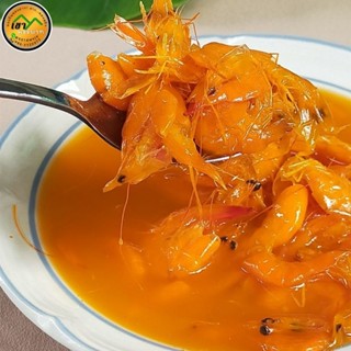 กุ้งส้ม หมักธรรมชาติ รสชาติเปรี้ยวหวานกลมกล่อม (ถุง 200 กรัม…