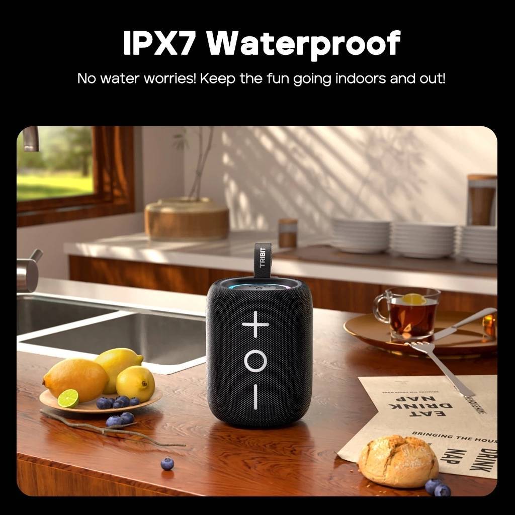 🇹🇭ประกันศูนย์ไทย 1 ปี Tribit StormBox Mini ลำโพงบลูทูธ พกพา Bluetooth 5.4 กันน้ำ IPX7 12 วัตต์ เสียงรอบทิศทาง 360 องศา