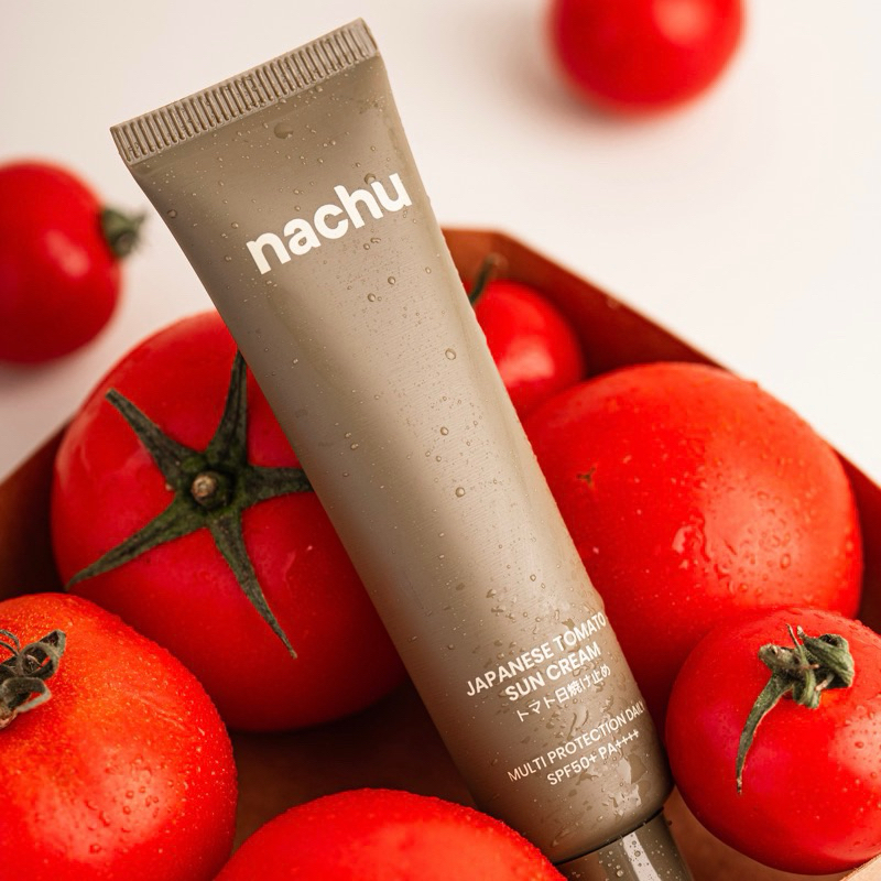 [ส่งฟร+ลดเพิ่มในไลฟ์] Nachu แนชชู กันแดดมะเขือเทศญี่ปุ่น SPF50+ PA++++ เหมาะกับผิวเป็นสิวแพ้ง่าย SPF 50 ผิวทุกประเภท