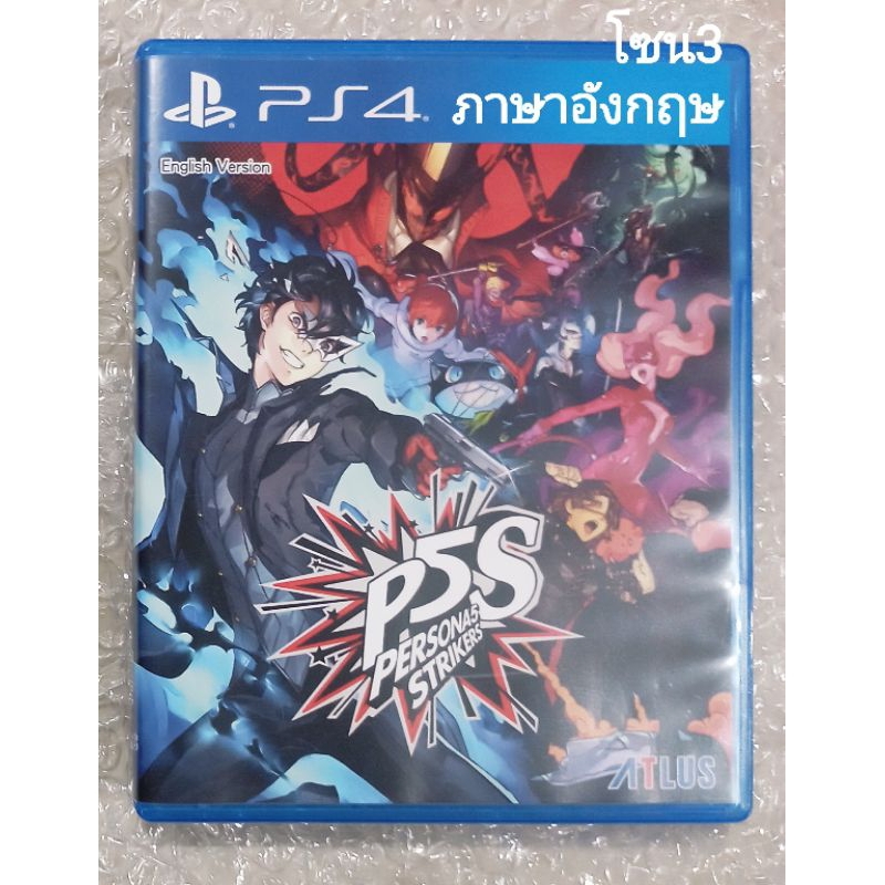 P5S PERSONA 5 SCRAMBLE The Phantom Strikers ภาษาอังกฤษ PLAYSTATION 4 P5 S PERSONA5 Striker Striger E