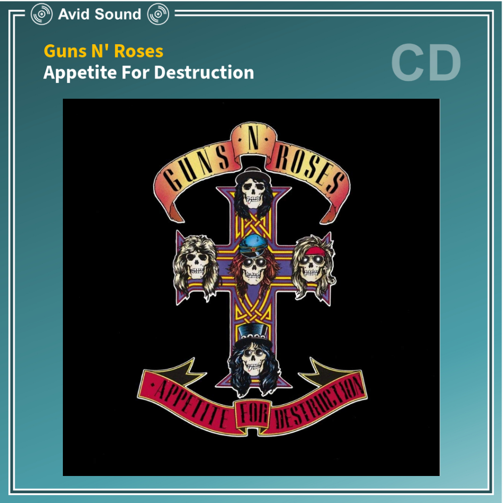 [ ออก E-Tax ได้ ] CD แผ่นซีดี Guns N' Roses Appetite For Destruction ใหม่ ซีล Guns N' Roses CD