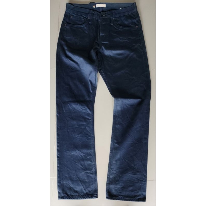 กางเกงมือสอง ริม 12.5oz selvedge  Size W31(I3006)