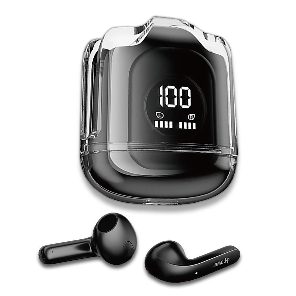 d-power หูฟังบลูทูธทรู Wireless / Bluetooth 5.3 รุ่น BT-G19,20 คุณภาพเสียงระดับ HD อัลตร้าเคลียร์ซาวด์