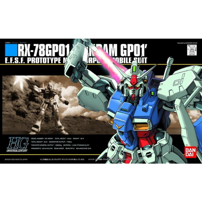 พร้อมส่ง HG 1/144 RX-78 GP01 GUNDAM ZEPHYRANTHES ของใหม่