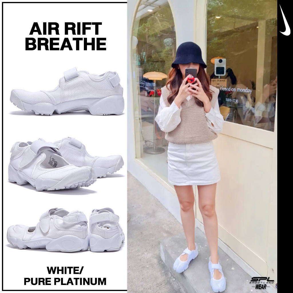 Nike ไนกี้ รองเท้าแตะ รองเท้าแฟชั่น สำหรับผู้หญิง W Air Rift Breathe DN1338-100 (3700)