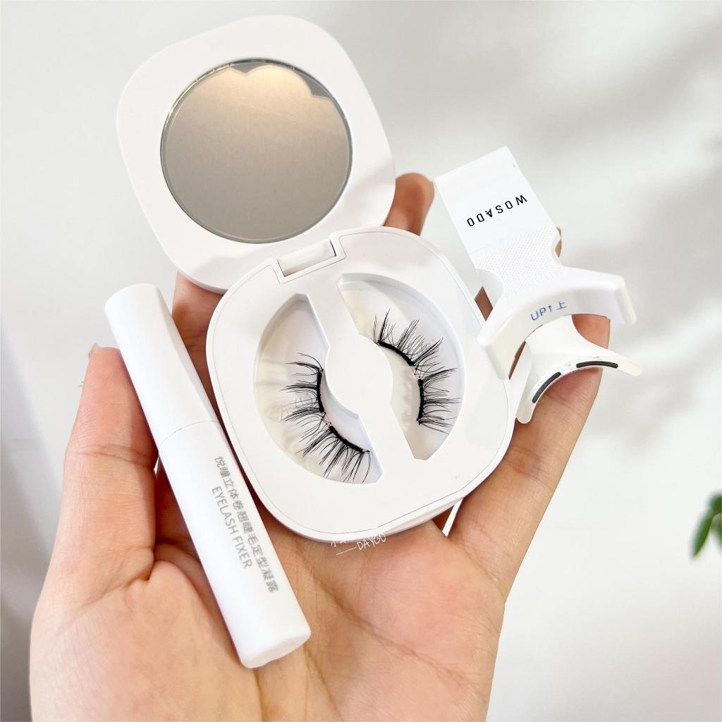(ส่งจากไทย) WOSADO ขนตาปลอมแม่เหล็ก FULL COLLECTION Professional Magnetic Eyelashes 0 กาว นำกลับมาใช้ใหม่ได้ Wosado ขนตา