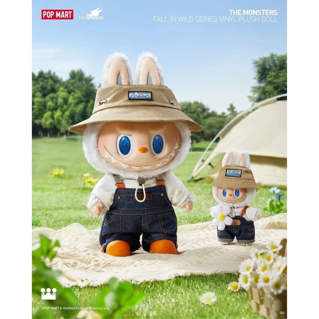 [พร้อมส่ง] POP MART Labubu Fall in Wild ลิขสิทธิ์แท้ Kasing Lung PopMart ของสะสม Zimomo Vinyl Doll ตุ๊กตา Art Toy