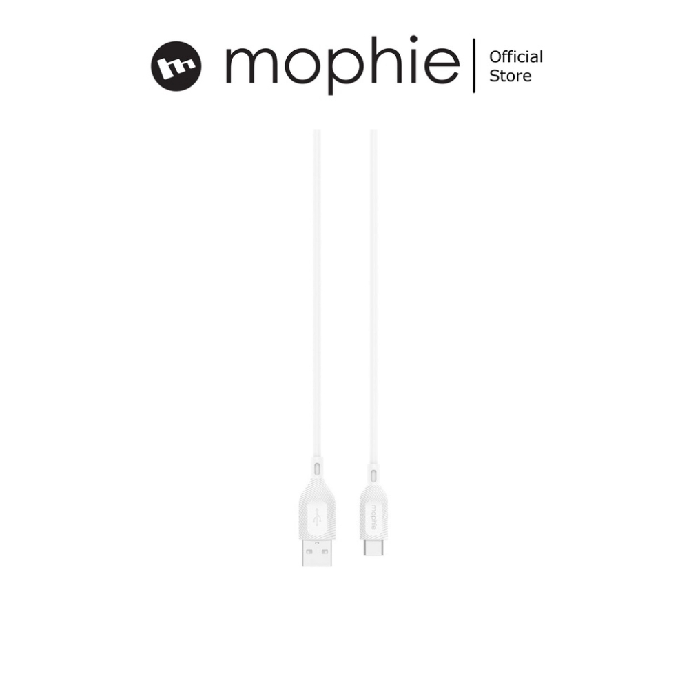 สายชาร์จ Mophie essential A to C TPE cable 1M-White