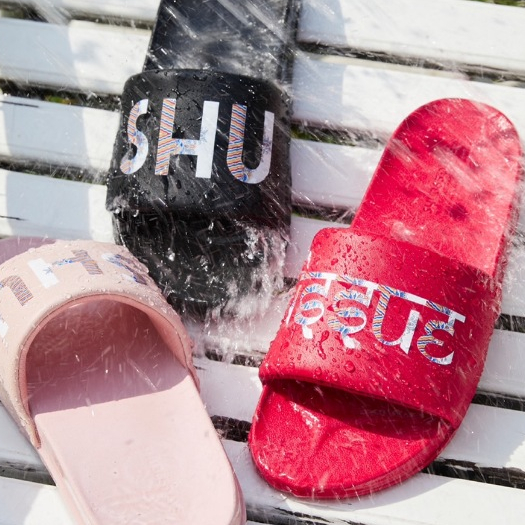 SHU X ISSUE LIGHTCUSHION EASY SLIDE SANDALS