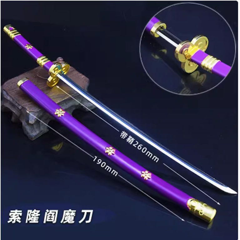 ดาบโซโล ZORO เหล็ก ถอดฝักดาบได้ - รูปที่ 3