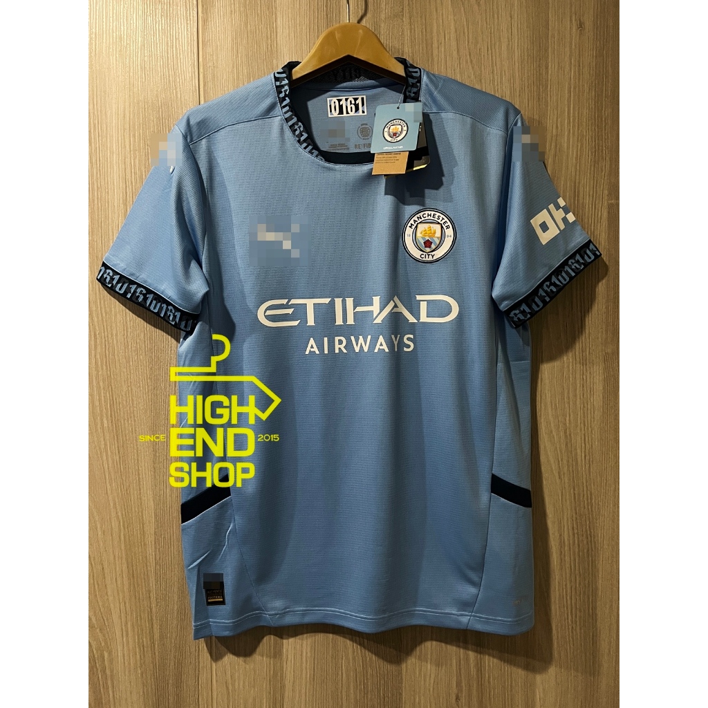 ใหม่ล่าสุด!! 2024/25 เสื้อบอล [เกรดแฟนบอล] แมนซิตี้ Home เหย้า เสื้อเปล่า หรือ พร้อมอามและเบอร์ชื่อ