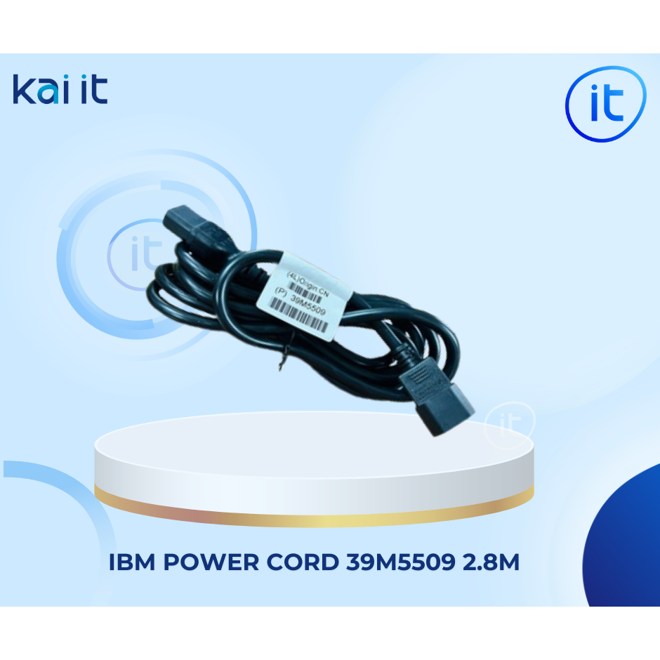IBM POWER CORD 39M5509 2.8M (C13 to C14)