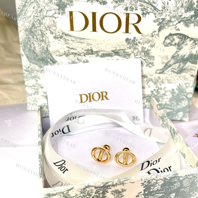 ต่างหูCDคอลใหม่(พร้อมส่ง) งาน HIENDด้านหลังสลักชื่อแบรนด์