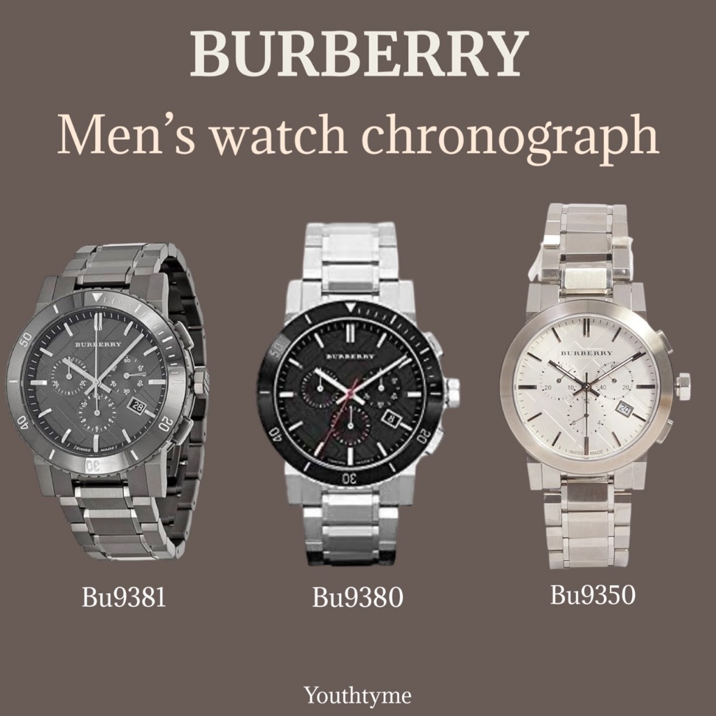 พร้อมส่ง‼️ Burberry Men's Watch ของแท้100%