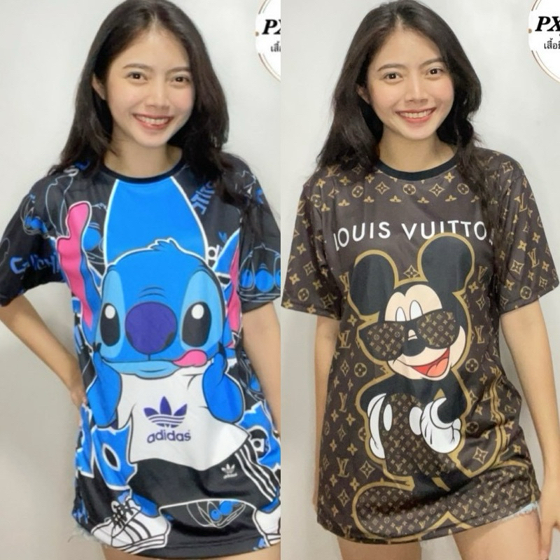 ซื้อครบ240บาท ฟรีถุงเท้า1คู่‼ เสื้อยืดผู้ใหญ่&เด็ก รูปที่ 2