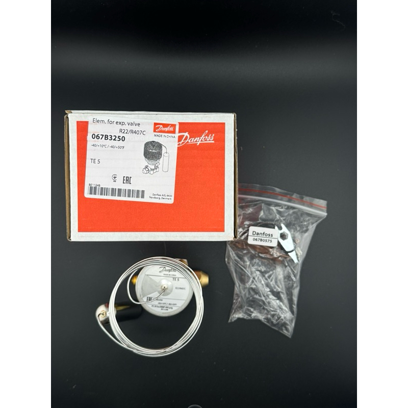 Danfoss TEX5 ,Model: 067B3250 , Element For Expansion Valve,R-22/R-407