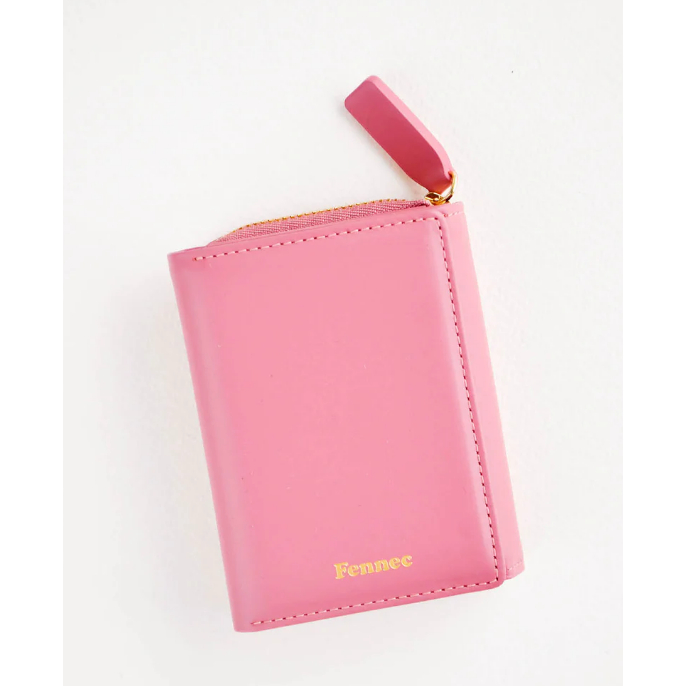 กระเป๋าสตางค์ Fennec Triple Pocket สี Rose Pink ของใหม่ พร้อมส่ง