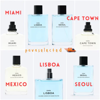 ส่งด่วน 🚨 ZARA MAN SEOUL / LISBOA โซล ลิสบัว น้ำหอมunisex