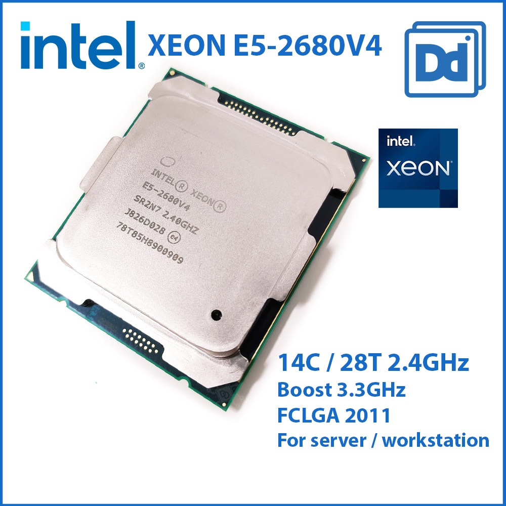 CPU intel XEON E5-2680 v4 14c 28t 2.4GHz for Workstation and server