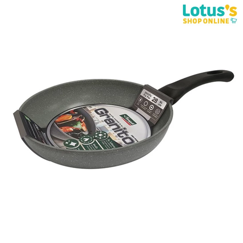 ซีกัล กระทะด้าม แกรนิตโต้ 28 ซม. SEAGULL GRANITO FRY PAN#1 28 CM.