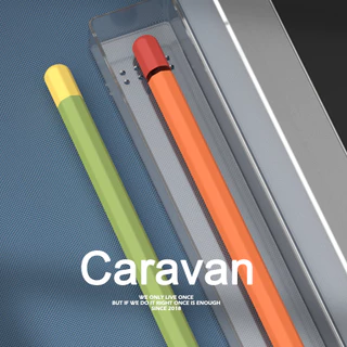 10# Caravan Crew เคสซิลิโคนใส่ปากกา แอปเปิ้ล Pencil เจน 1 & 2 ปลอกซิลิโคนสำหรับ ปากกาเเอปเปิ้ล เพนซิล