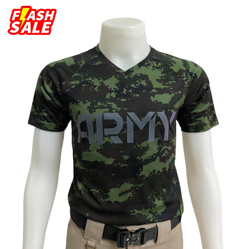 เสื้อยืดเสื้อรองในARMY