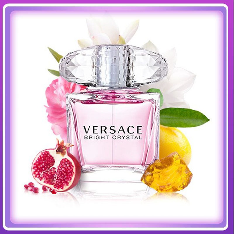 ของแท้ 100% Versace Bright Crystal Eau De Toilette EDT 90ml