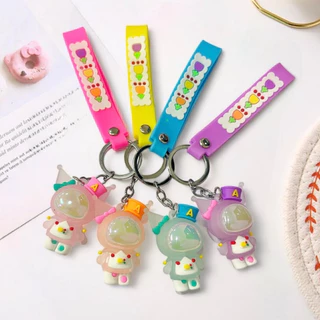 1ชิ้น พวงกุญแจ การ์ตูนมีไฟ YS233 สุ่มสี มีไฟกระพริบ หาร์ตูนน่ารักๆ พร้อมส่ง