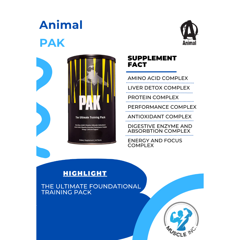 Animal- PAK ขนาด 44pak พร้อมส่ง!!