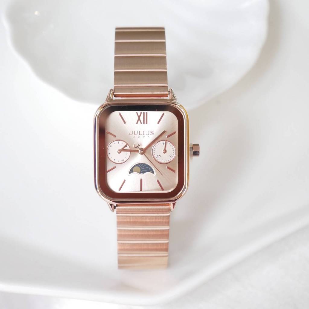 นาฬิกา Julius JA-1467 สายสแตนเลสคลิปล็อค [ ขนาด 27 mm]