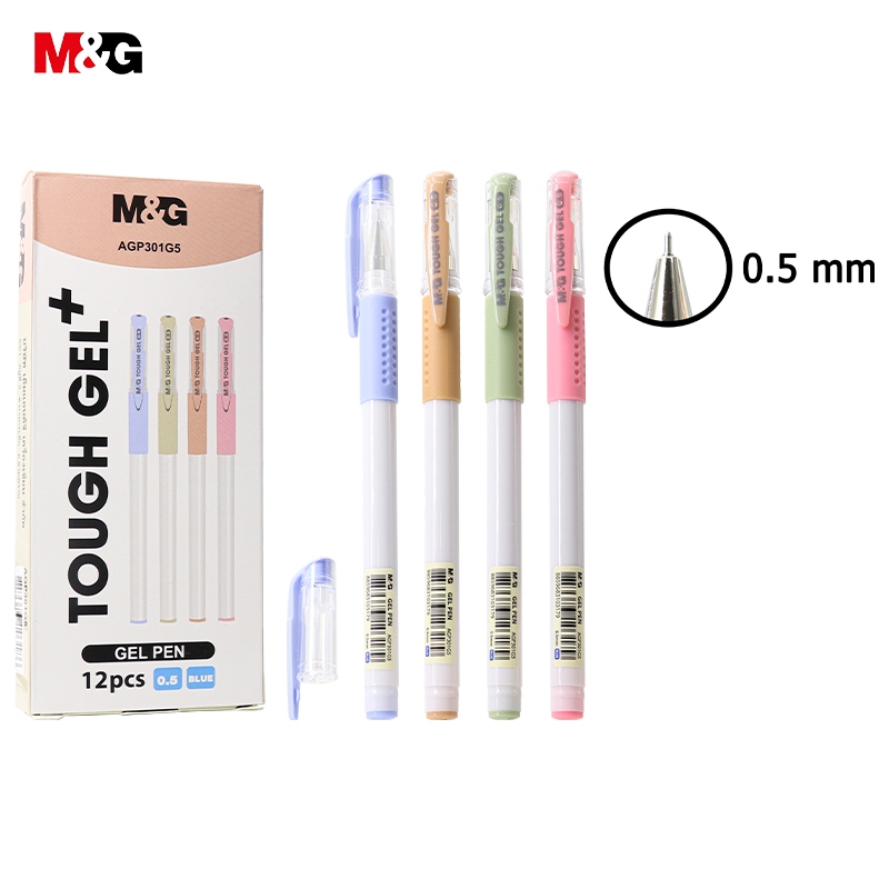 M&G AGP301G5 ปากกาเจล สีน้ำเงิน 0.5mm ปากกาเป็นกลาง สีชัด เส้นคม เขียนลื่น