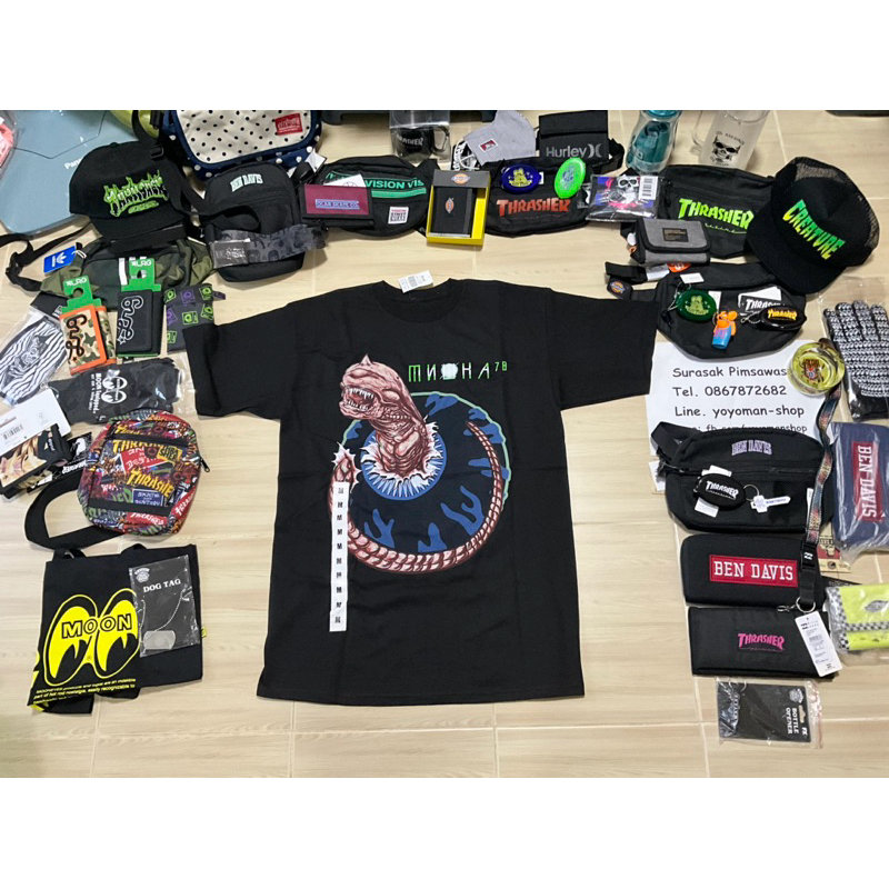 เสื้อ mishka ของแท้มือ1 size M