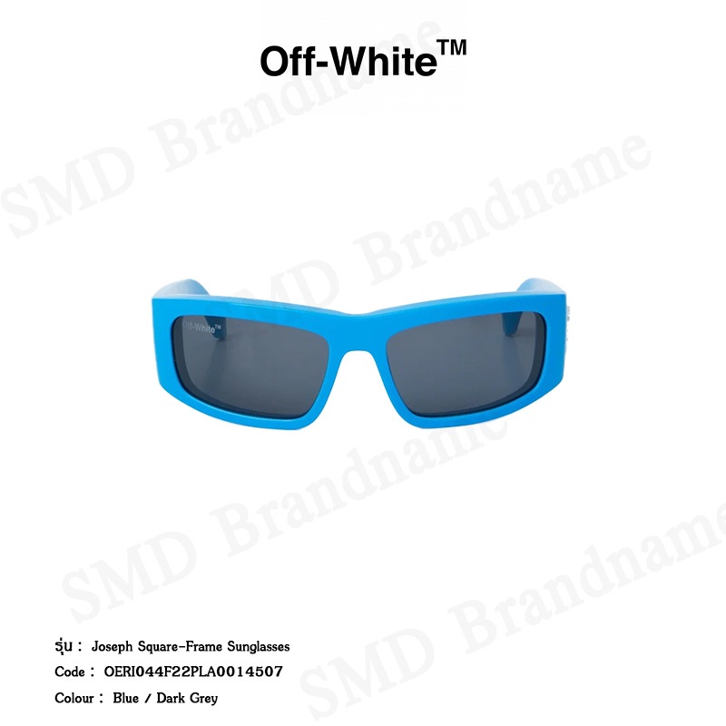 Off-White แว่นกันแดด รุ่น Joseph Square-Frame Sunglasses Code: OERI044F22PLA0014507